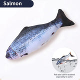 Interactive Cat Toy | USB Rechargeable Plush Fish | Engaging Durable Design for Active Play 4