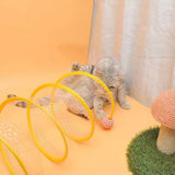 Interactive Cat Tunnel | Collapsible S-Type Design for Engaging Play 3