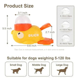 Interactive Dog Puzzle Feeder | Engaging Slow-Feed Duck Design 2