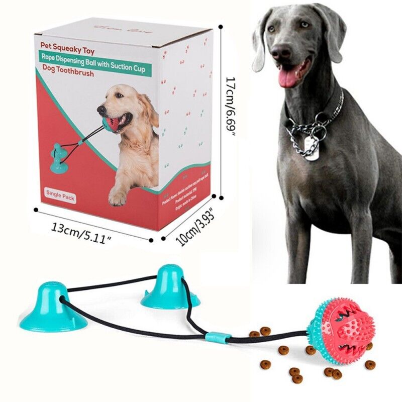 Interactive Dog Toy | Durable Rubber Suction Play Accessory | Engaging Chew Toy 2