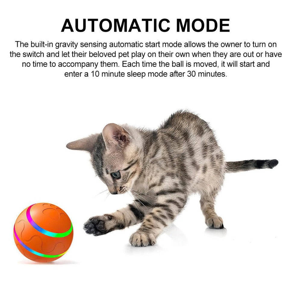 Interactive Dog Toy | Smart Remote-Controlled Ball | Fun and Colorful Playtime 2