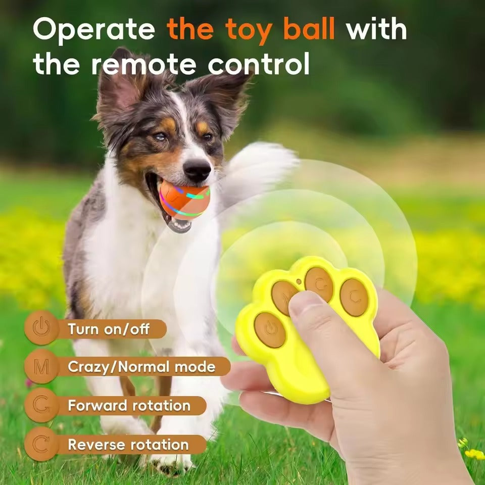 Interactive Dog Toy | Smart Remote-Controlled Ball | Fun and Colorful Playtime 4