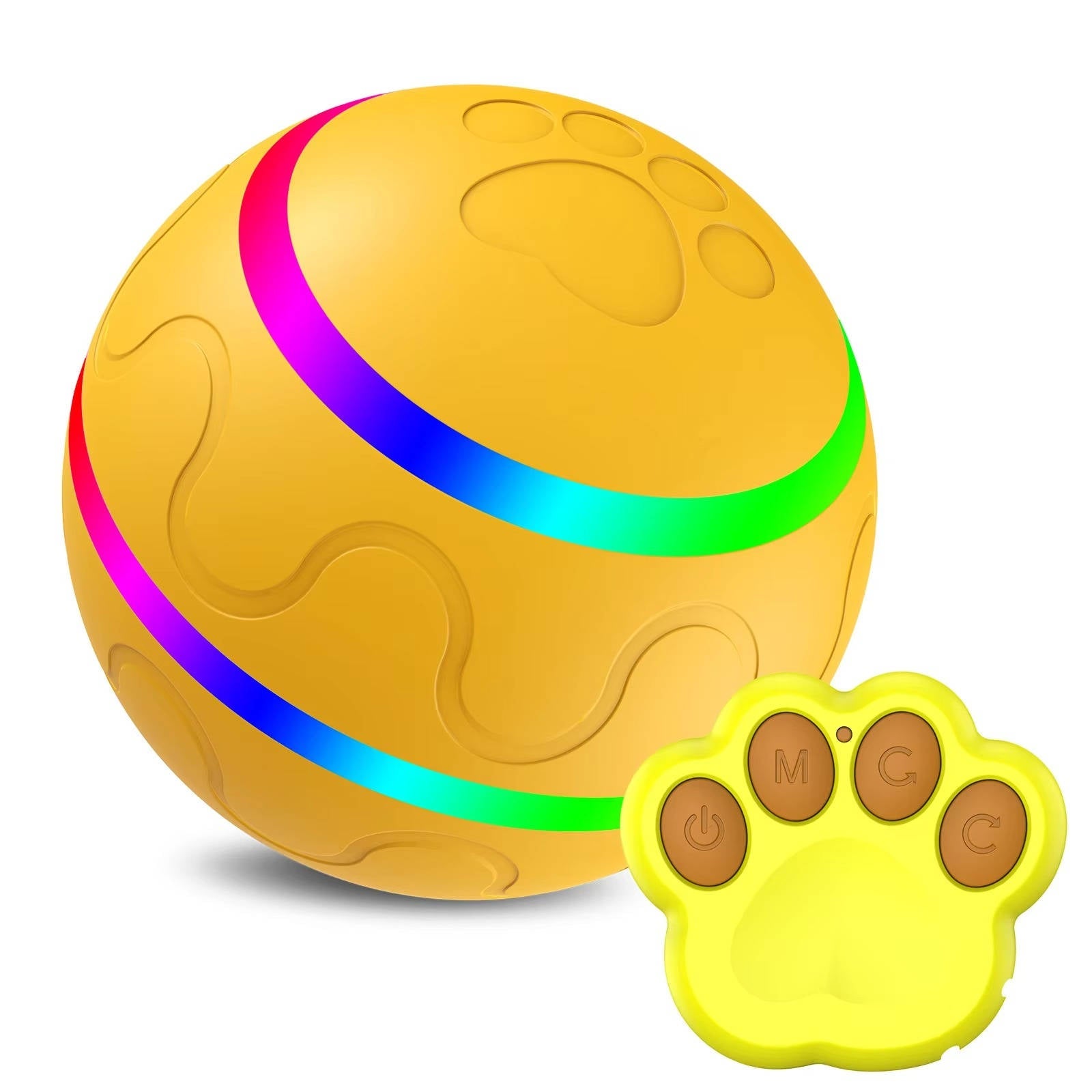 Interactive Dog Toy | Smart Remote-Controlled Ball | Fun and Colorful Playtime 9