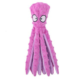Interactive Plush Octopus Pet Toy | Soft Squeaky Dog and Cat Plaything 0