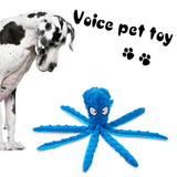 Interactive Plush Octopus Pet Toy | Soft Squeaky Dog and Cat Plaything 3