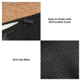 Large Cozy Teddy-Fleece Dog Bed | Comfortable Crate Sofa for Autumn 6