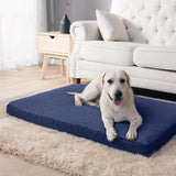 Large Dog Bed | Waterproof Orthopedic Memory Foam | Comfortable Plush Design 1