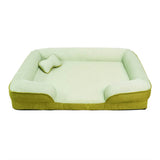 Large Dog Cooling Sofa Bed | Orthopedic Supportive Plush Design 0