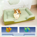 Large Dog Cooling Sofa Bed | Orthopedic Supportive Plush Design 2