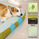 Large Dog Cooling Sofa Bed | Orthopedic Supportive Plush Design 6