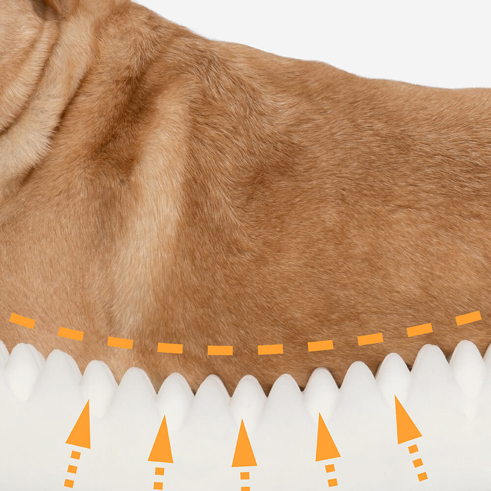 Large Orthopedic Dog Bed | Faux Fleece and Suede | Supportive and Comfortable Pet Mattress 7