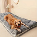 Large Plush Dog Bed Sofa | Thickened Super-Soft Polyester Crate Mat for All Dog Sizes