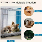 Large Plush Dog Bed Sofa | Thickened Super-Soft Polyester Crate Mat for All Dog Sizes