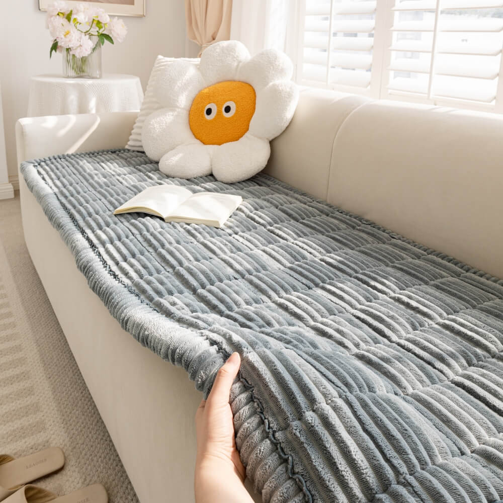 Waterproof Lazy Soft Flannel Breathable Pet Mat Non-slip Premium Couch Cover