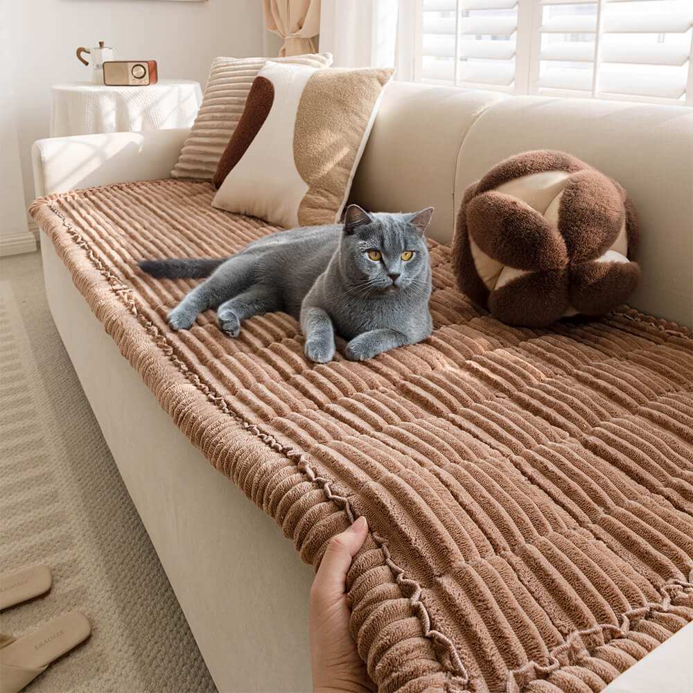 Waterproof Lazy Soft Flannel Breathable Pet Mat Non-slip Premium Couch Cover