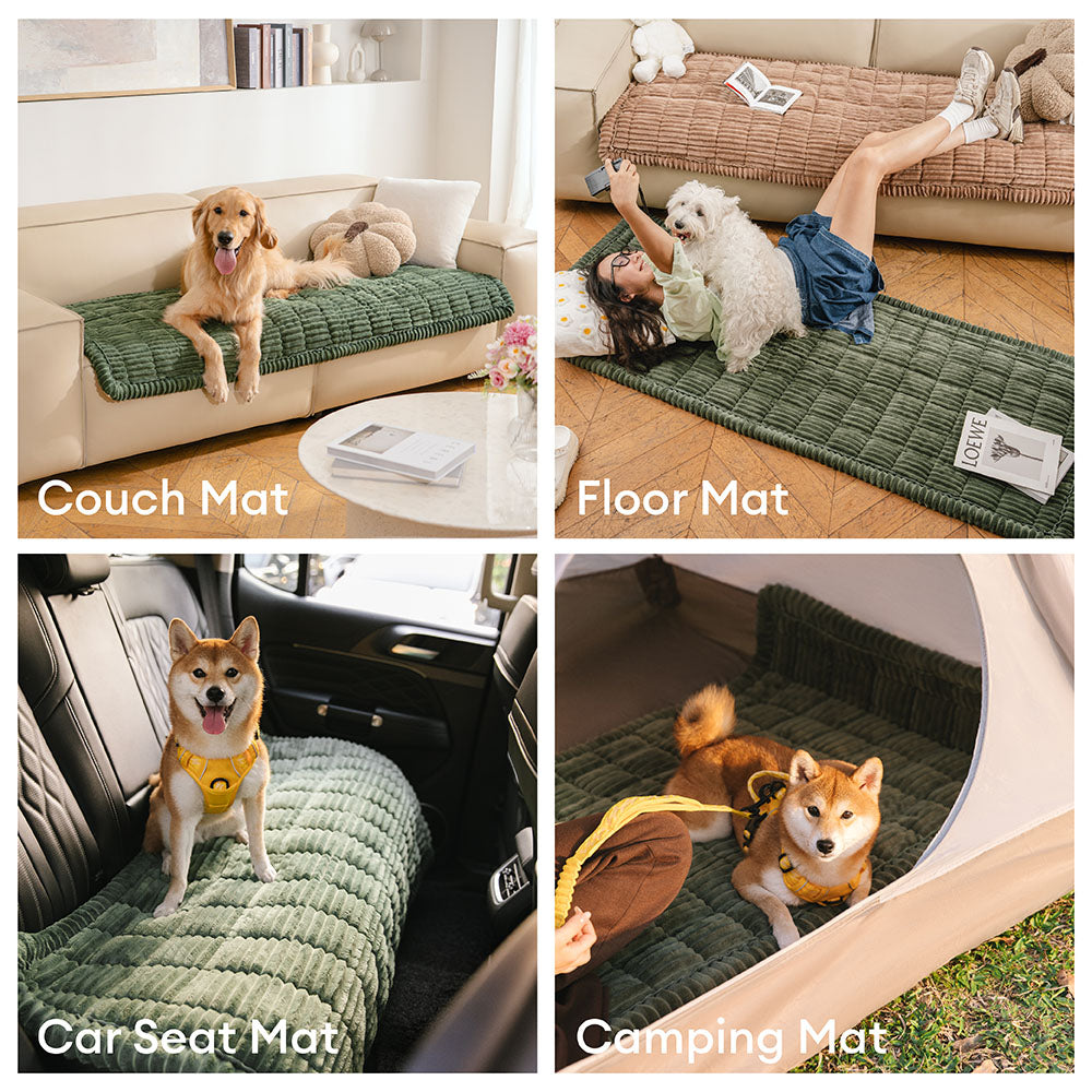 Waterproof Lazy Soft Flannel Breathable Pet Mat Non-slip Premium Couch Cover