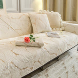 Leaf Sofa Mat Furniture Anti-scratch & Skid Protection Anti-Slip Couch Cover