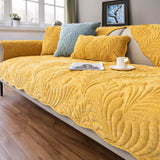 Leaf Cotton Mat Anti-scratch Protective Heavy-Duty Couch Cover