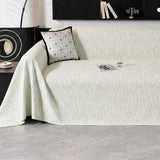 Leaf Pattern Cooling Ice Silk Sofa Protection Large Blanket Comfy Couch Cover