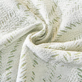 Leaf Pattern Cooling Ice Silk Sofa Protection Large Blanket Comfy Couch Cover