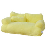 Luxury Plush Cat Bed Sofa | Warm Nest for Small Dogs and Cats