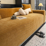 Herringbone Full Coverage Scratch-Resistant Sofa Protection Magic Stretch Cozy Couch Cover