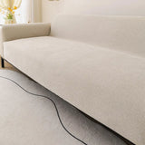 One-Piece Chenille Scratch-Resistant Durable Water-Repellent Non-Slip Stretch Couch Cover