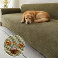 One-Piece Chenille Scratch-Resistant Durable Water-Repellent Non-Slip Stretch Couch Cover