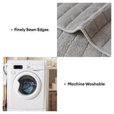 One-Piece Soft Pet-Friendly Short Plush Sofa Protection Non-Slip Snug Couch Cover