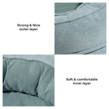 Orthopedic Dog Bed | Cozy Cotton Fleece Donut Design | Large Anti-Slip Waterproof Pet Bed 5