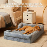Orthopedic Dog Bed | Water-Repellent Plush Foam Pet Mattress | Supportive and Comfortable 7