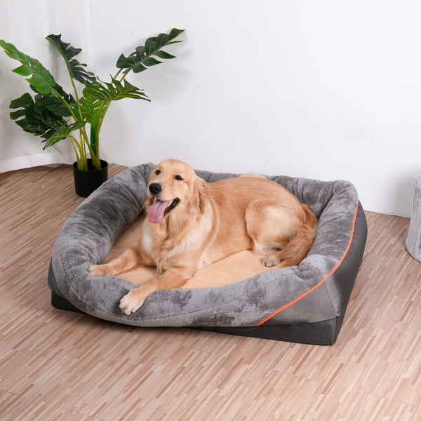 Orthopedic Dog Bed | Waterproof Supportive Pet Mattress | Cozy Nest Design 0