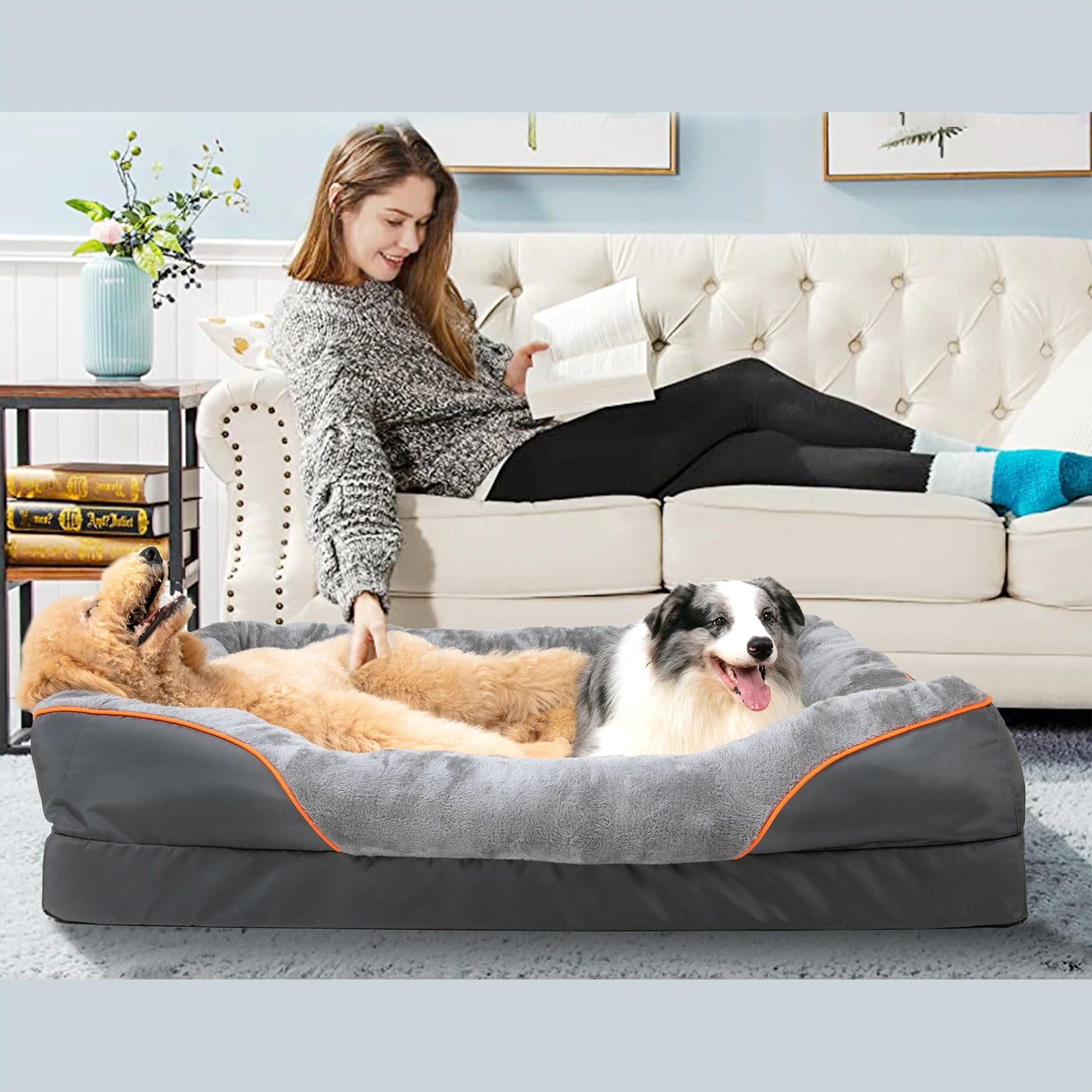 Orthopedic Dog Bed | Waterproof Supportive Pet Mattress | Cozy Nest Design 3