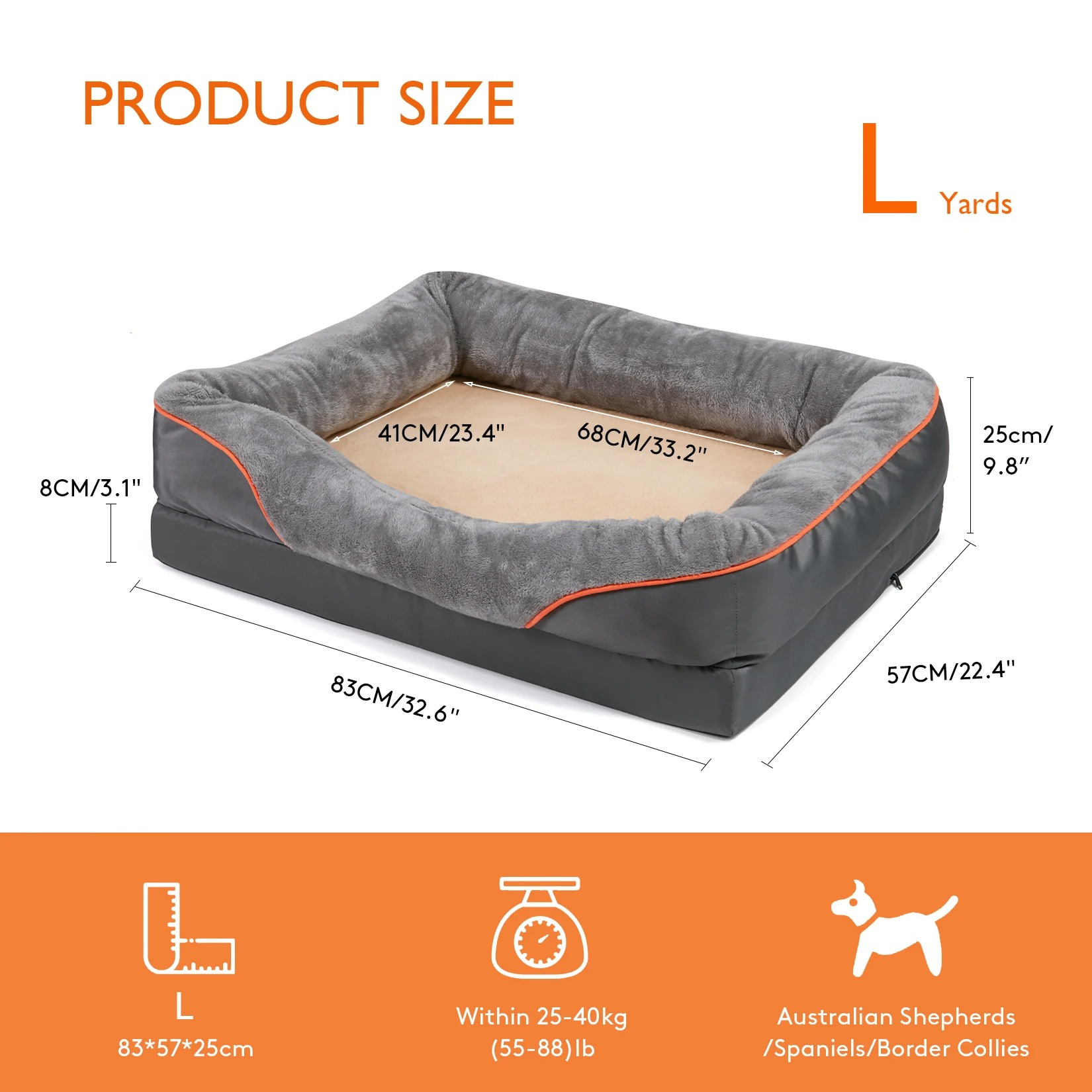 Orthopedic Dog Bed | Waterproof Supportive Pet Mattress | Cozy Nest Design 6