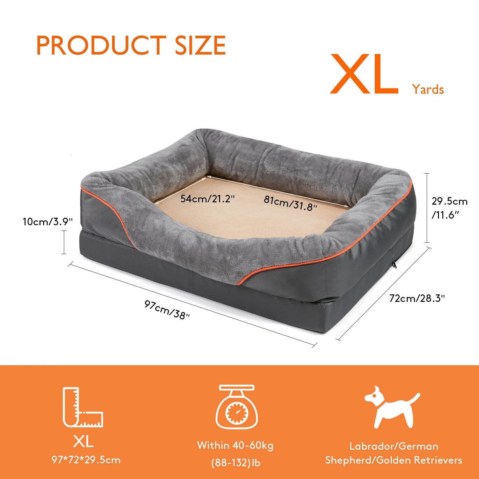 Orthopedic Dog Bed | Waterproof Supportive Pet Mattress | Cozy Nest Design 7
