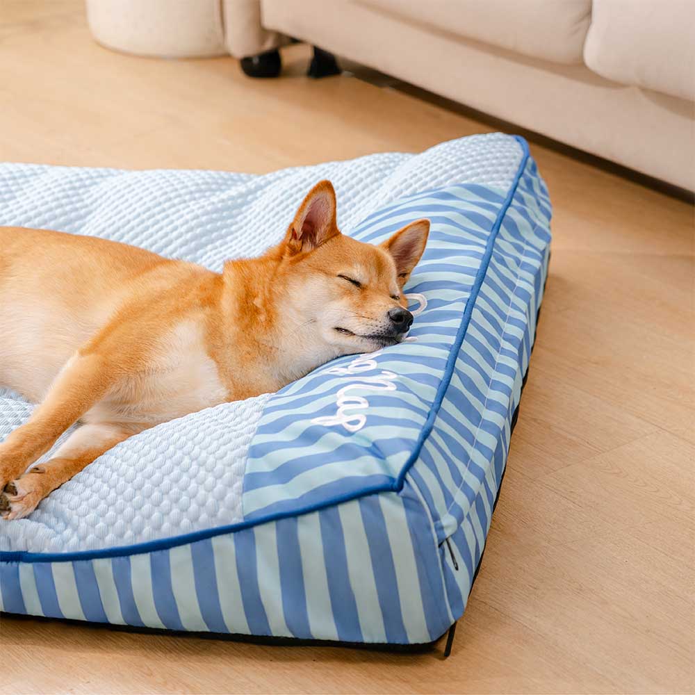 Orthopedic Large Dog Bed | Cooling Washable Rectangle | Comfortable Supportive Sleep Solution 1