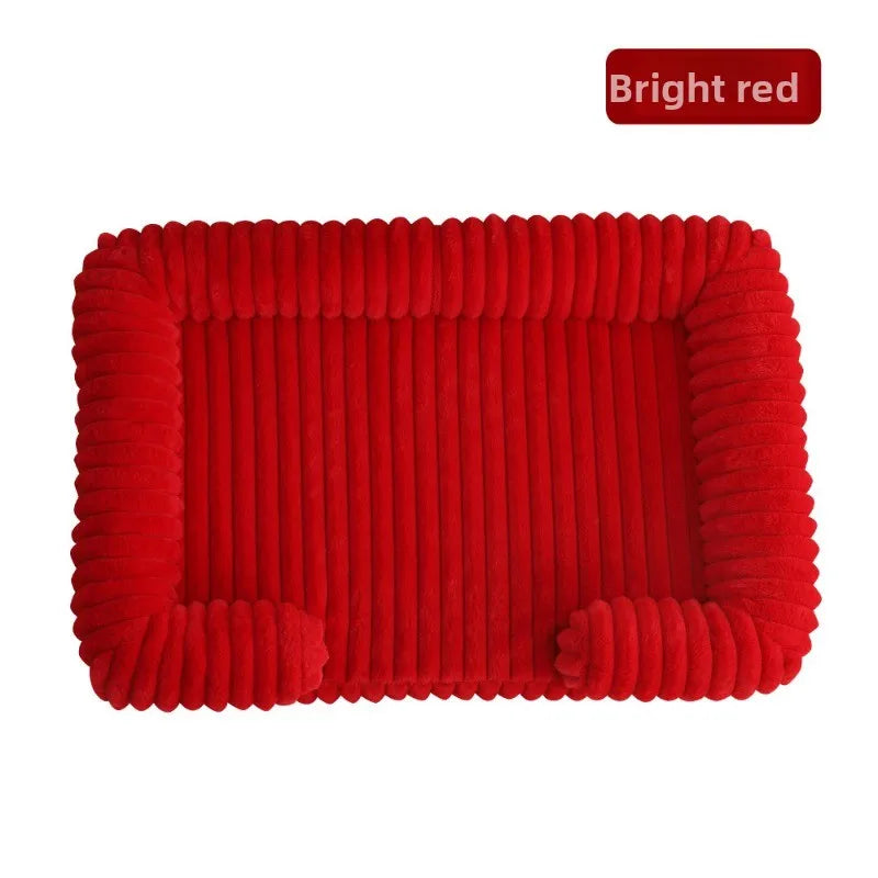 Orthopedic Memory Foam Dog Sofa | Calming Waterproof Bed with Removable Cover