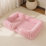 Orthopedic Memory Foam Dog Sofa | Calming Waterproof Bed with Removable Cover