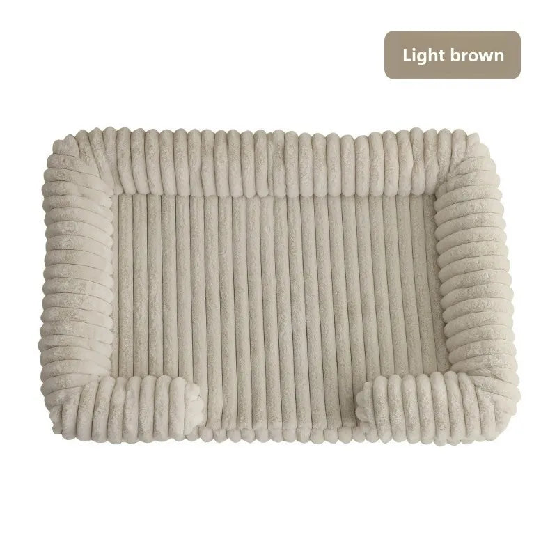 Orthopedic Memory Foam Dog Sofa | Calming Waterproof Bed with Removable Cover