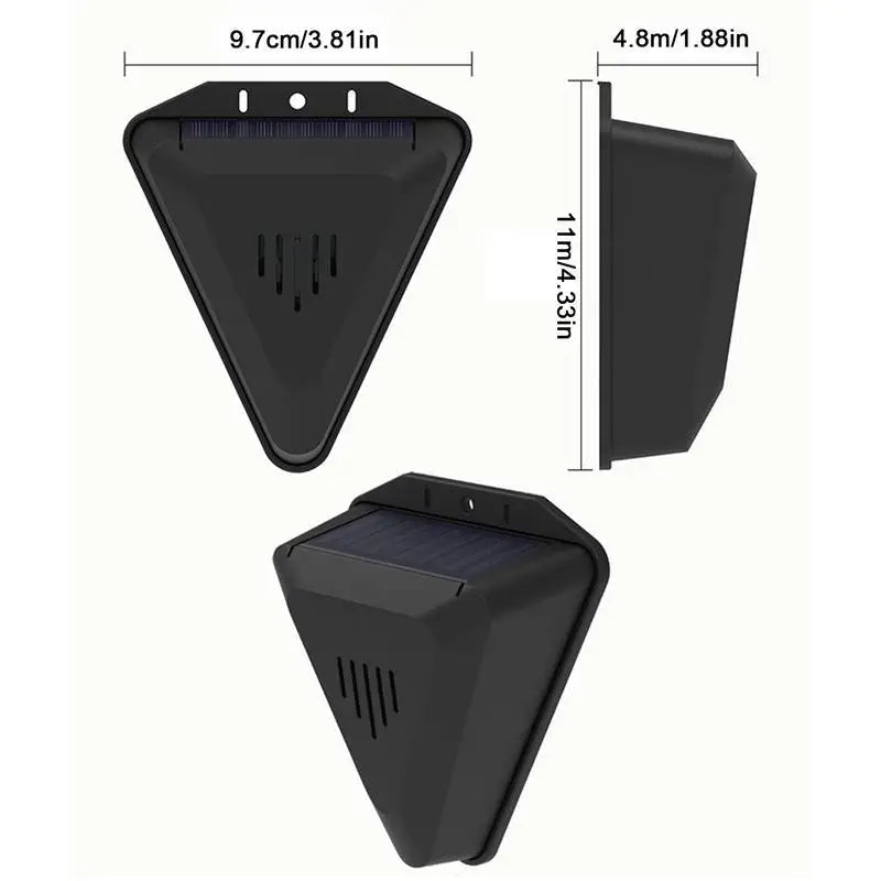 Outdoor Solar Bird Repeller | Eco-Friendly Sound Deterrent for Gardens 3