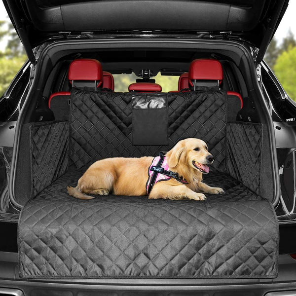 Pet Accessory | Durable Waterproof Dog Trunk Seat Cover | Non-Slip Cargo Protector 0