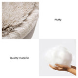Pet Bed | Cozy Plush Semi-Enclosed Nest Bed | Calming Warmth for Dogs and Cats 3