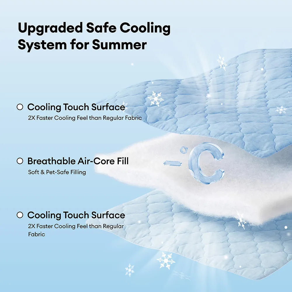 Pet Blanket | Cooling Fabric Summer Blanket | Soft Double-Sided Cozy Pet Comfort 5