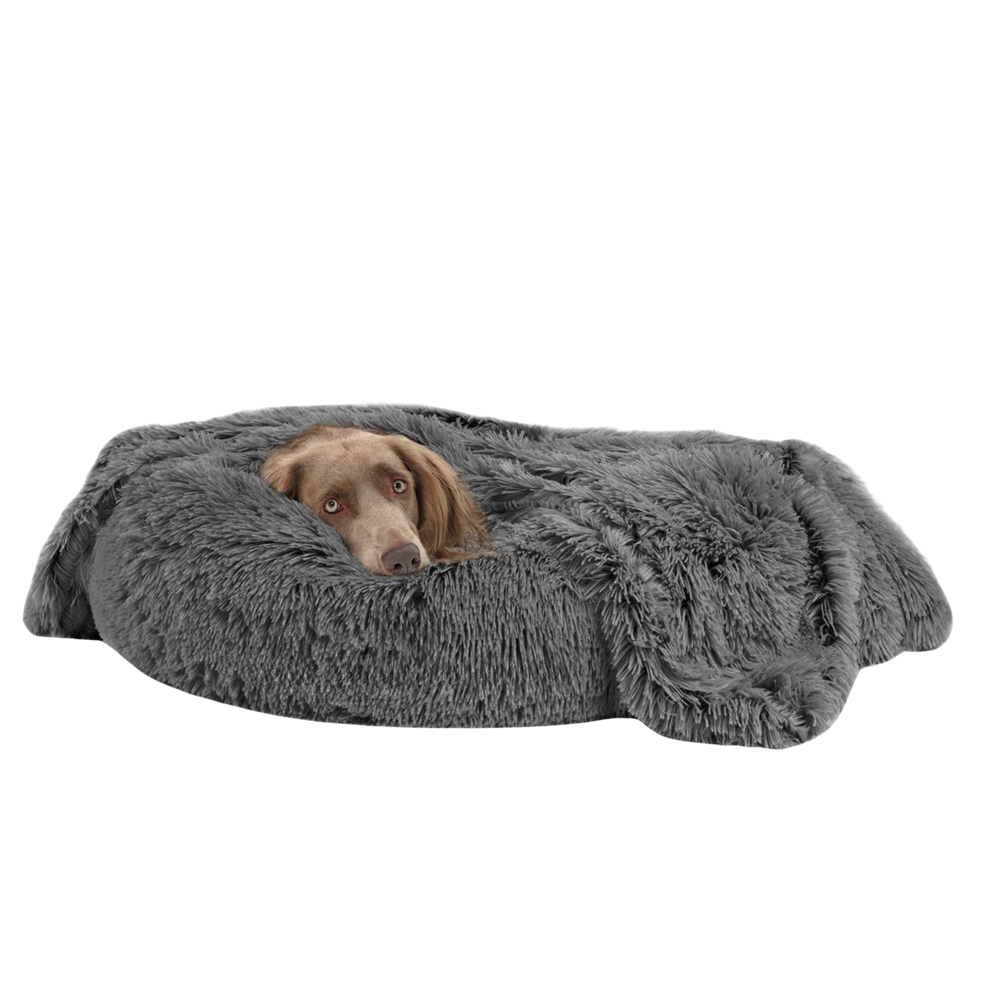 Pet Blanket | Ultra Soft Vegan Fur Throw Blanket for Couch | Calming Anxiety Relief 1