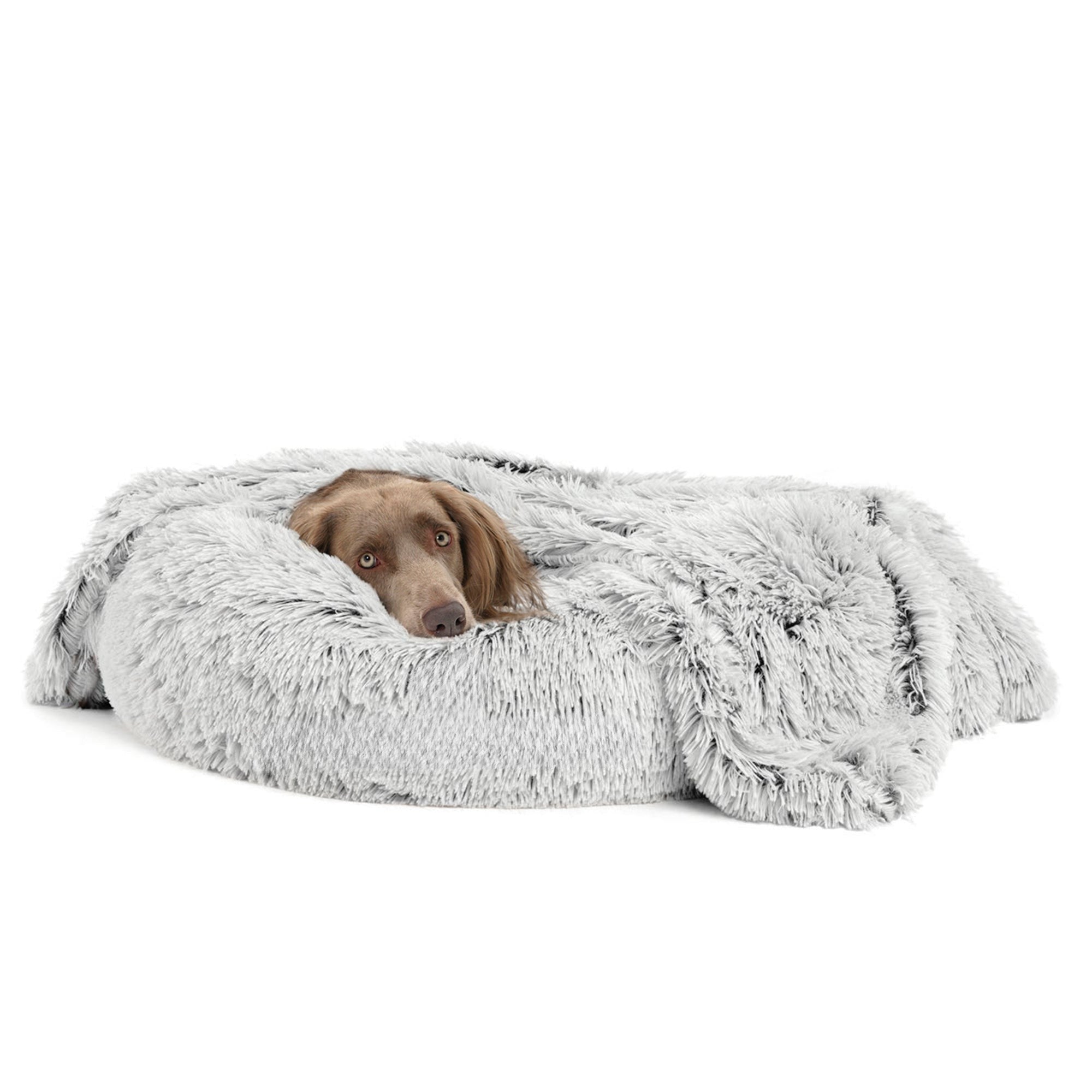 Pet Blanket | Ultra Soft Vegan Fur Throw Blanket for Couch | Calming Anxiety Relief 4