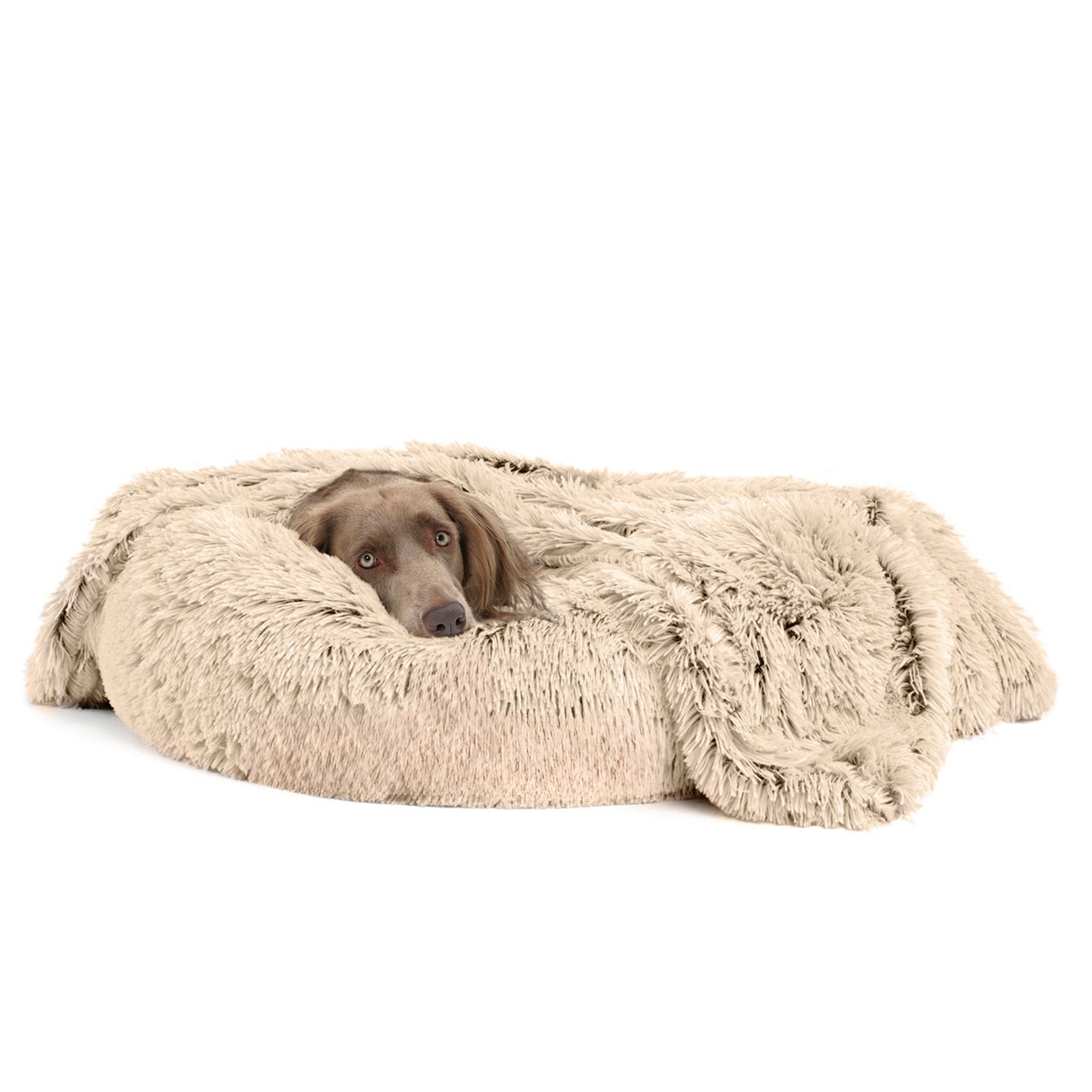 Pet Blanket | Ultra Soft Vegan Fur Throw Blanket for Couch | Calming Anxiety Relief 5