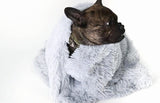 Pet Blanket | Ultra Soft Vegan Fur Throw Blanket for Couch | Calming Anxiety Relief 7