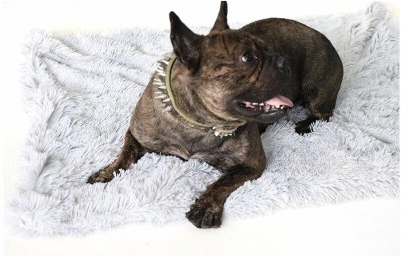 Pet Blanket | Ultra Soft Vegan Fur Throw Blanket for Couch | Calming Anxiety Relief 8