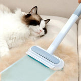 Pet Brush | Manual Hair Remover Tool | Versatile & Lightweight Cleaning Brush for Cats and Dogs 4