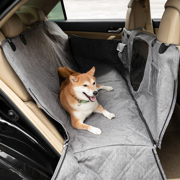 Pet Car Seat Cover | Waterproof Oxford Fabric | Scratch Resistant | Comfortable and Multifunctional 0